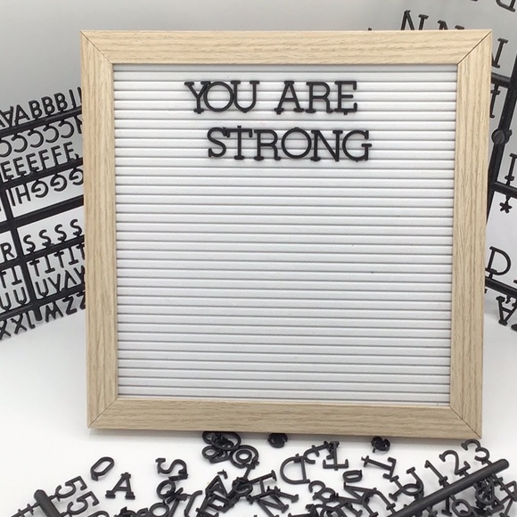 Letter board lot509 used - Picture 1 of 4